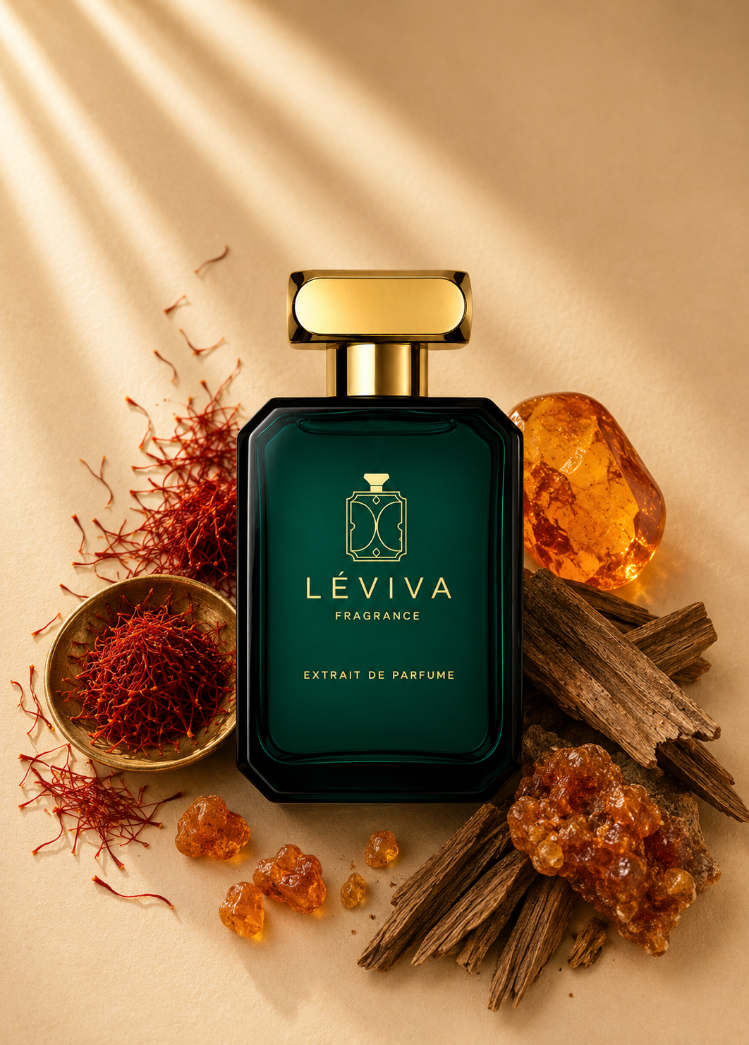 Léviva Amaze - Kristal Işıltı Kadın Parfümü (Baccarat Rouge 540 Extrait) - Görsel 3